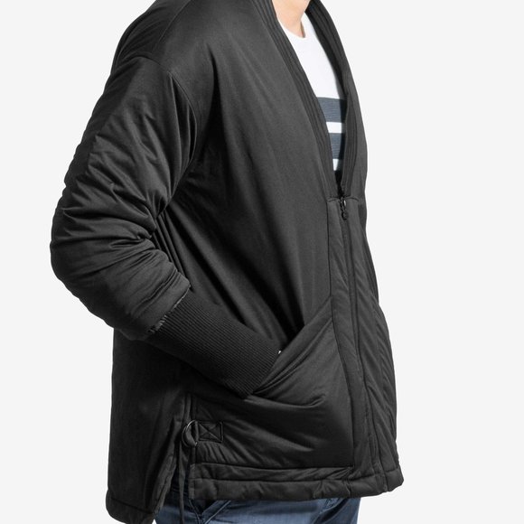 OLGYN Men’s Black Kimono Embroidery Jacket - Picture 3 of 4